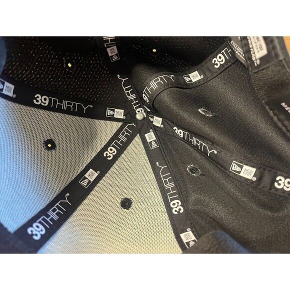 Manchester United Hat New Era 39Thirty Black Flex Fitted Cap Soccer Football EPL - Picture 7 of 7